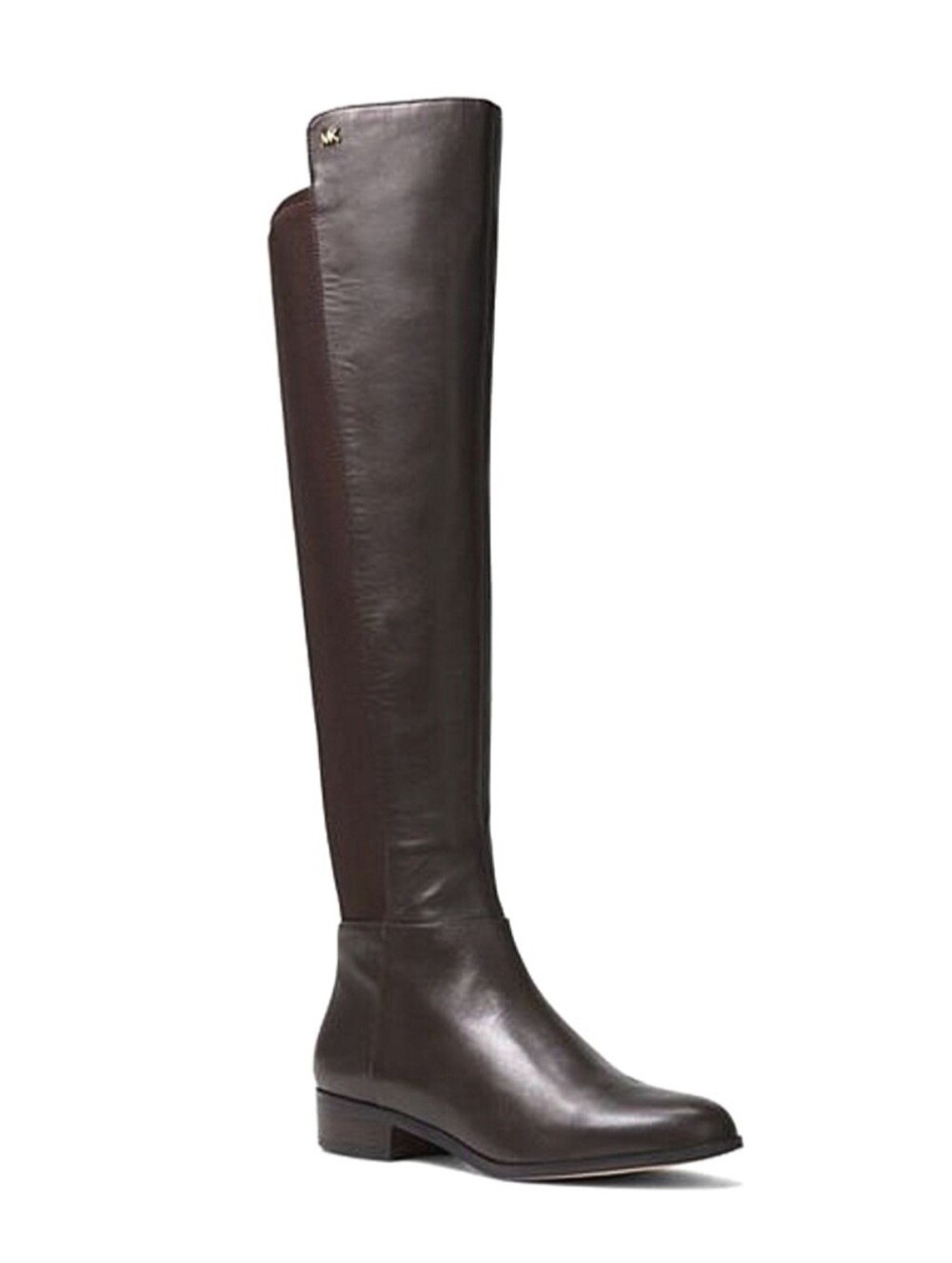 New! Michael Kors Bromley Flat Riding Boots US 9.5 Brown Nappa Leather